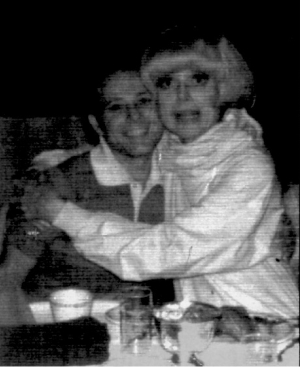 a picture with Carol Channing in Hello Dolly 1978
